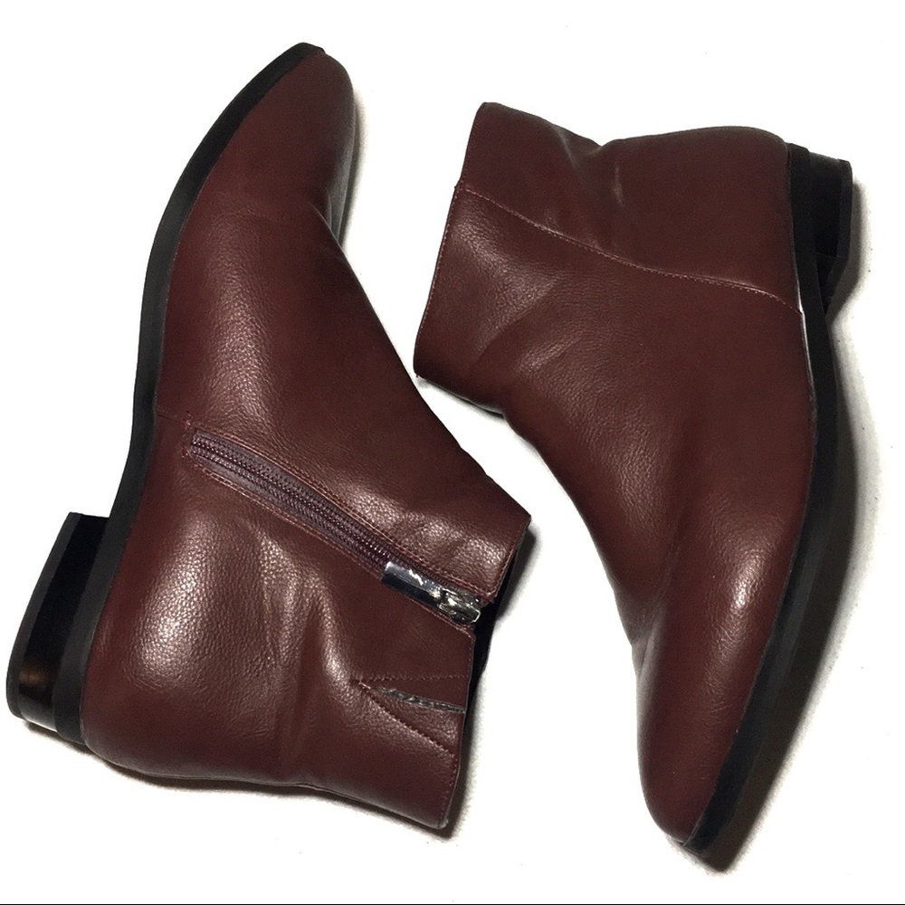 COMFORTVIEW | 9.5WW Knox Bootie Cognac Brown